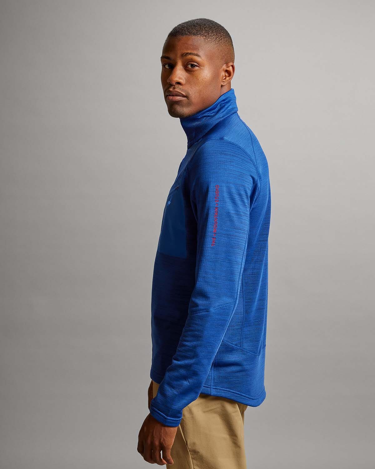 Men's Techno Stretch Mid Hood Mid Layer The Mountain Studio