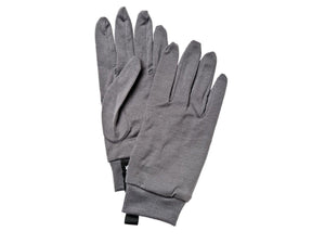 Merino Wool Liner - 5 finger Gloves HESTRA Dark Grey 9