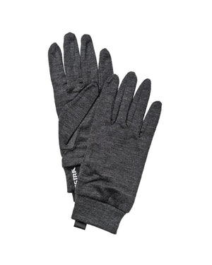 Merino Wool Liner Active Gloves Hestra Charcoal 5 