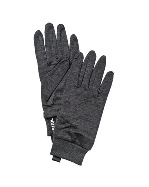 Merino Wool Liner Active Gloves Hestra Charcoal 5