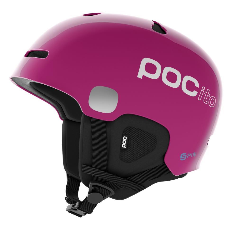 POCito Auric Cut SPIN Helmets POC Fluorescent Pink M/L