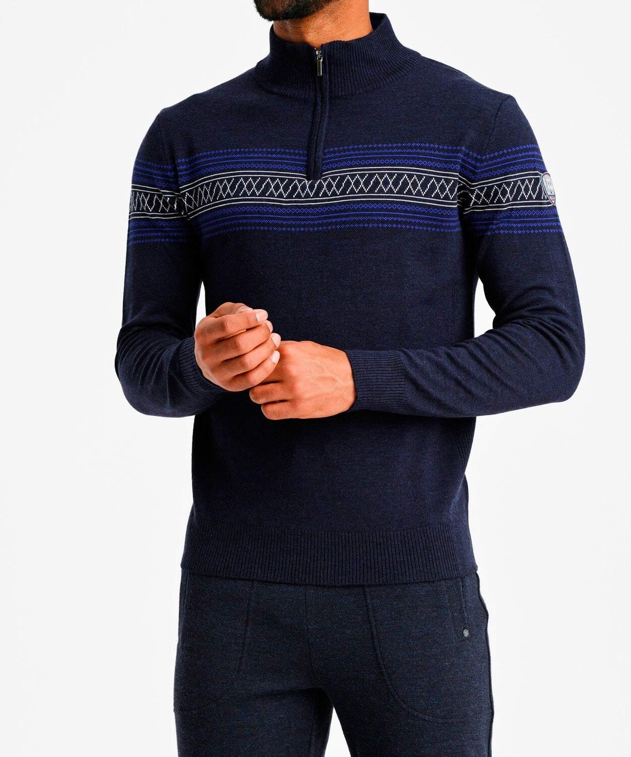 We Norwegians Men's Signature Zip-Up Sweaters | Knitwear We Norwegians