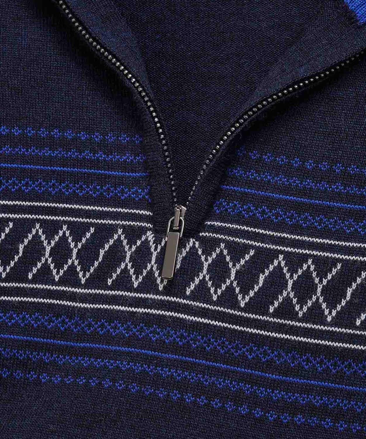 We Norwegians Men's Signature Zip-Up Sweaters | Knitwear We Norwegians
