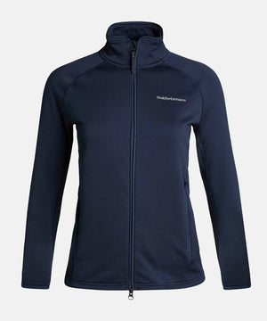 Women's Chill Light Zip Jacket Sweaters | Knitwear Peak Performance Blue Shadow S