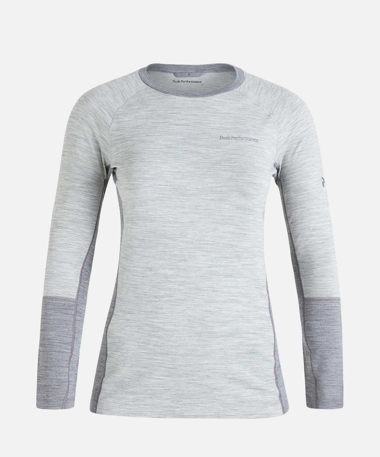 Women's Magic Crew Base Layers | Thermals Peak Performance Grey Melange S 