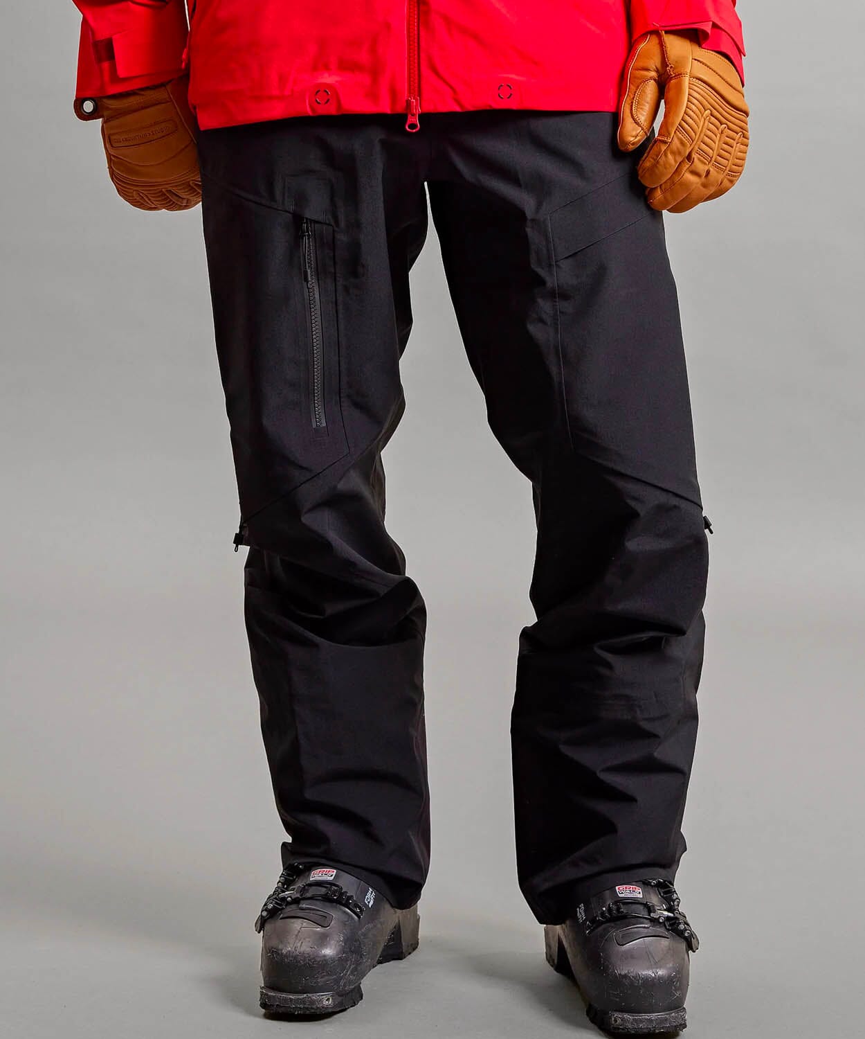 Y-1 HD Men's GORE-TEX PRO 3L Shell Pant Ski Pants The Mountain Studio Black Onyx XS