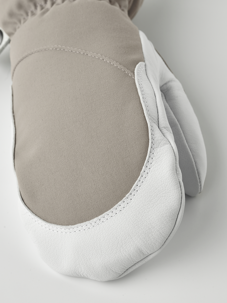 Women's Heli Ski Female Mitt - Khaki detail