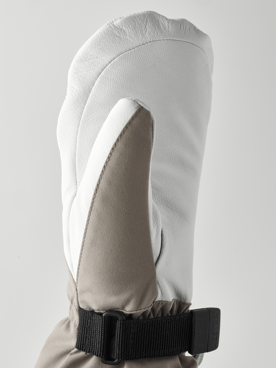 Women's Heli Ski Female Mitt - Khaki detail
