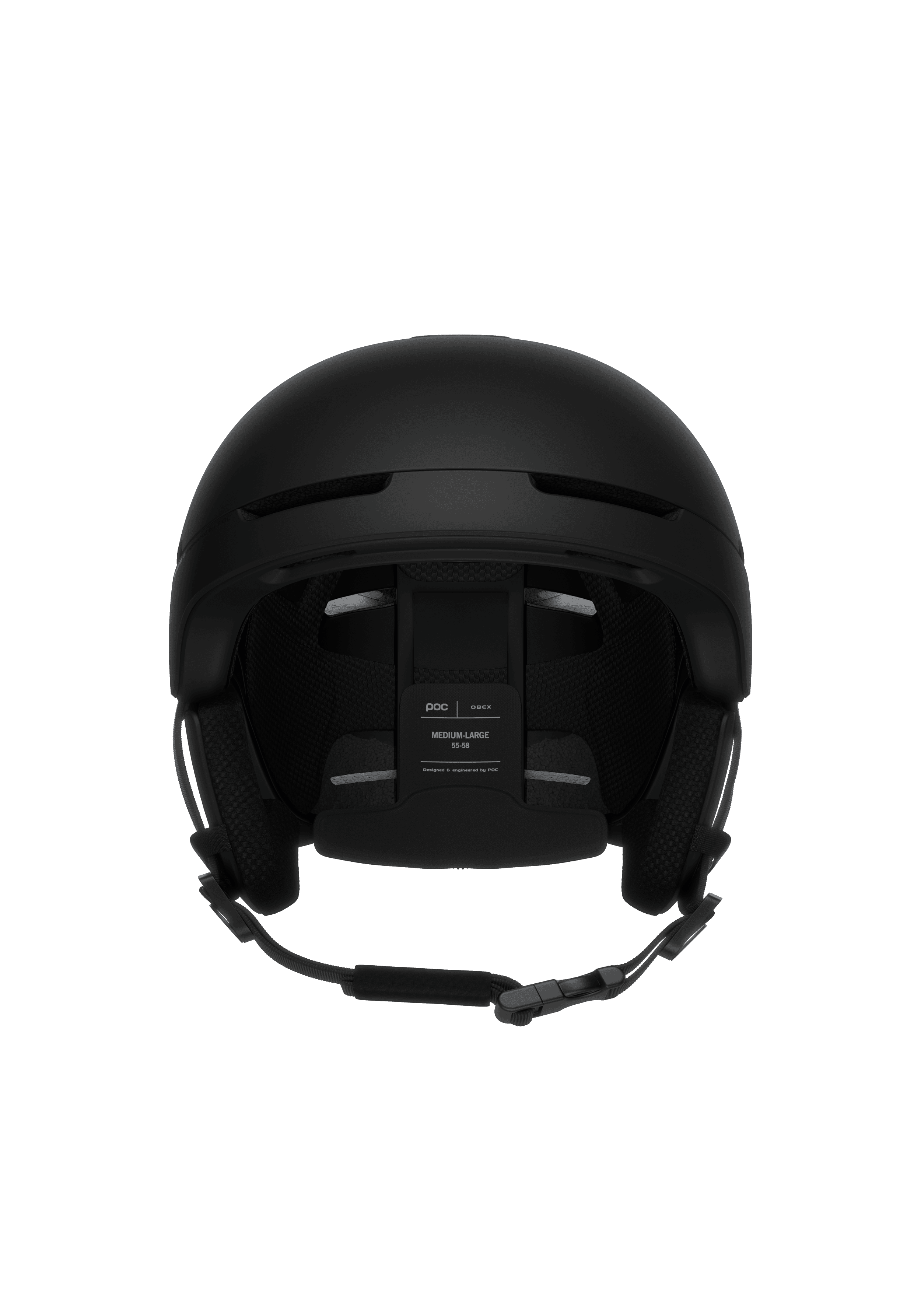 POC Obex BC MIPS — Uranium Black Matt — side view