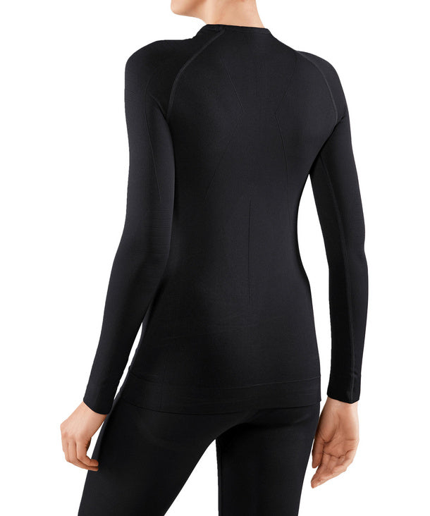 FALKE Maximum Warm Long-Sleeve Shirt Black back