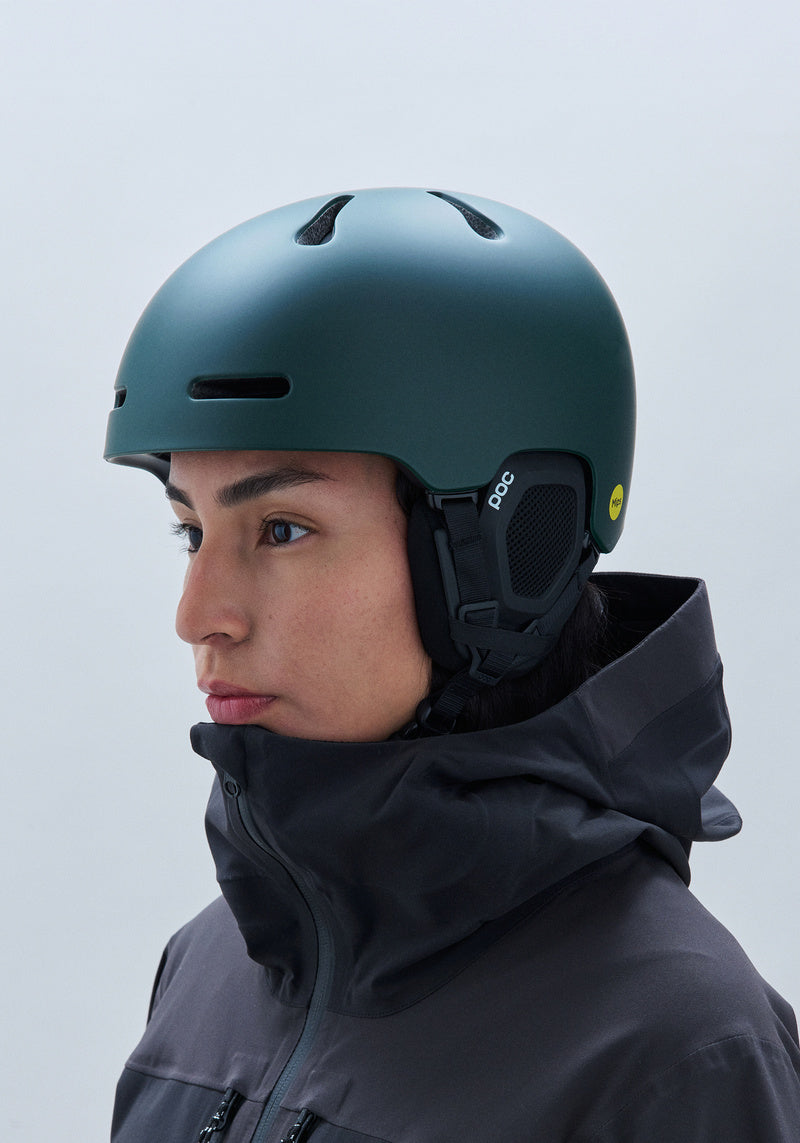 POC Fornix MIPS Ski Helmet - worn on mountain