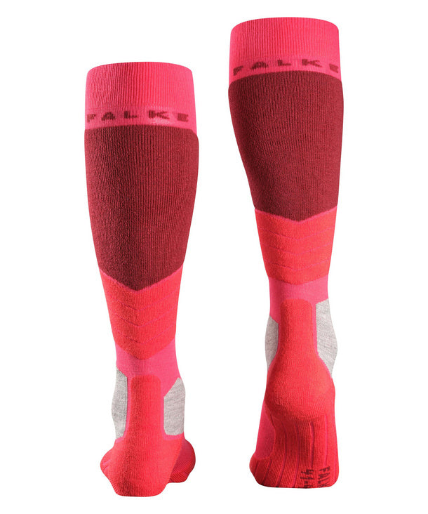 FALKE SK2 Intermediate Women Ski Socks Rose detail