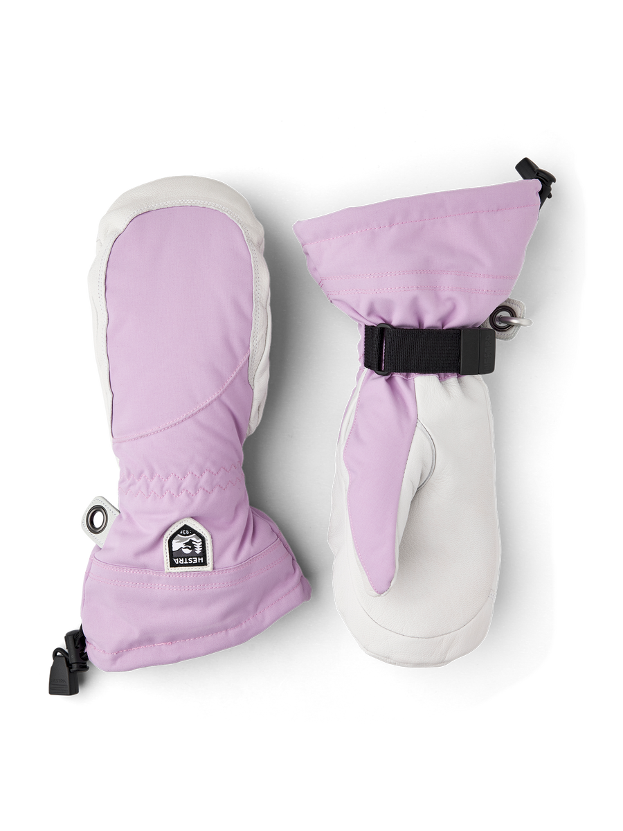 Women's Heli Ski Female Mitt - Syringa/Offwhite