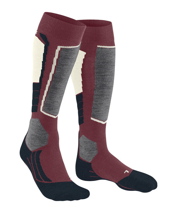 FALKE SK2 Intermediate Women Ski Socks Infra on boot