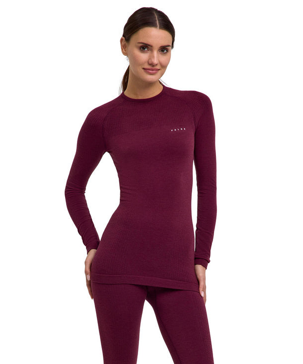 FALKE Thermozone Wool-Tech Women Shirt Barolo front