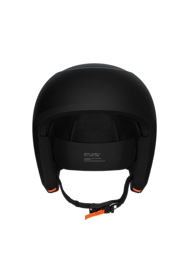 POC Skull Dura X MIPS Ski Helmet Uranium Black Matt - back