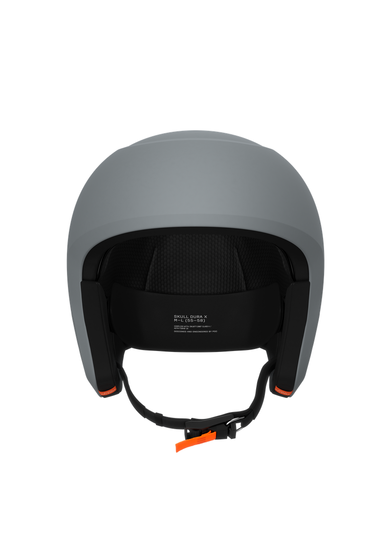 POC Skull Dura X MIPS Ski Helmet Granite Grey Matt - back