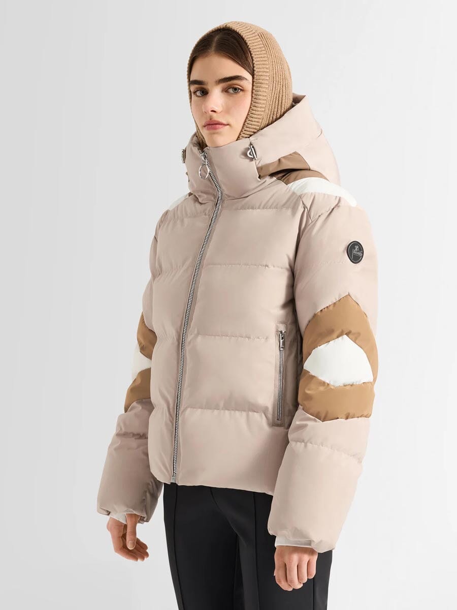 26 Fusalp - Women's Charloy Down Jacket Unclassified Fusalp Latte/Chino/Neige FR 36 