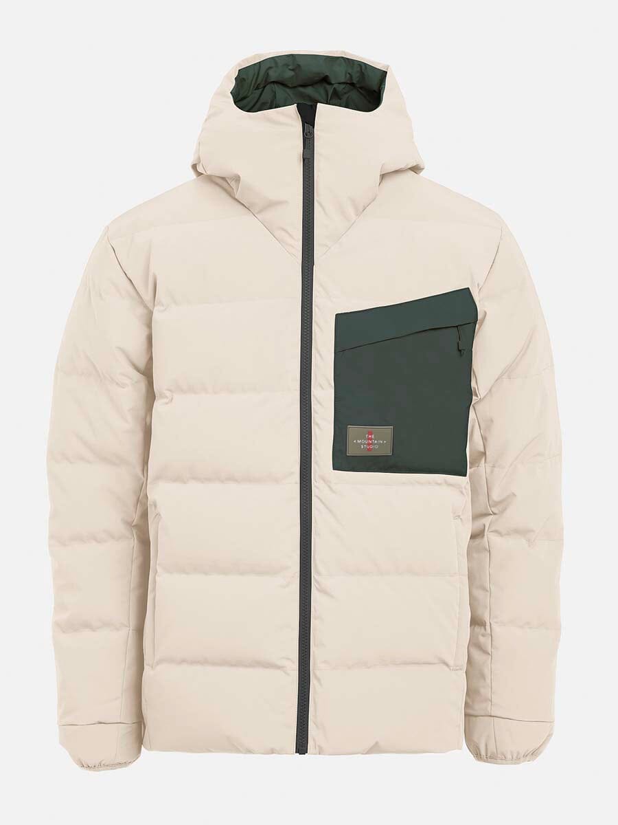 26 Mountain Studio - Men's D-1 Windstopper® By Gore-Tex Labs Reversible Down Jacket Unclassified The Mountain Studio Magical Forest-Castle Wall XS 