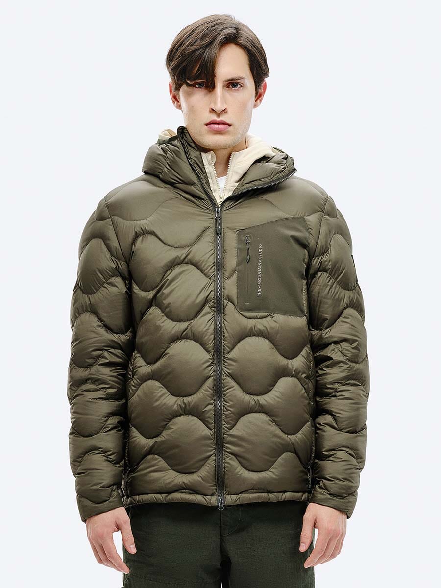 26 Mountain Studio - Men's D-7 Ultralight Down Hood Jacket Unclassified The Mountain Studio 