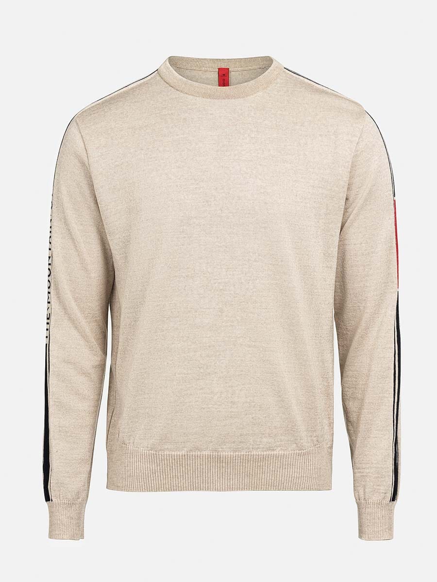 26 Mountain Studio - Men's K-4 Ski Sweater Stripe Unclassified The Mountain Studio Castle Wall S 