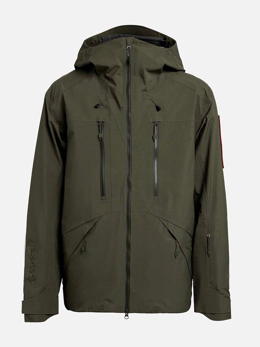 26 Mountain Studio - Men's Z-2 Gore-Tex Epe 3L Shell Jacket Unclassified The Mountain Studio Forest Green XS 