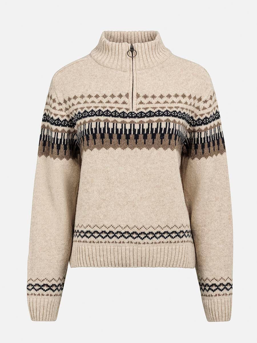 26 Mountain Studio - Women's K-7 Ski Lambswool Sweater Unclassified The Mountain Studio Castle Wall S 