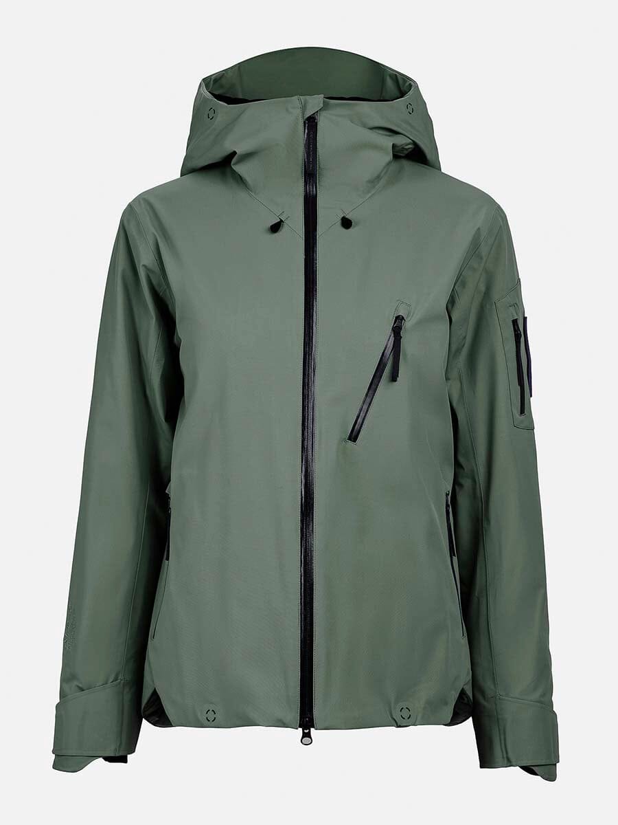 26 Mountain Studio - Women's S-5 3L Stretch Insulated Jacket Unclassified The Mountain Studio Balsam Green XS 