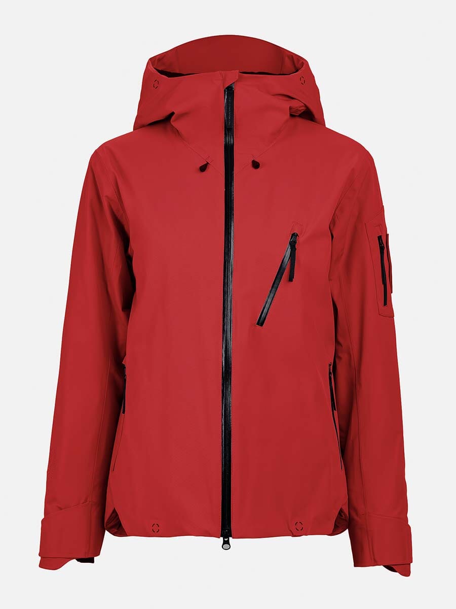 26 Mountain Studio - Women's S-5 3L Stretch Insulated Jacket Unclassified The Mountain Studio Equestrian Red XS 