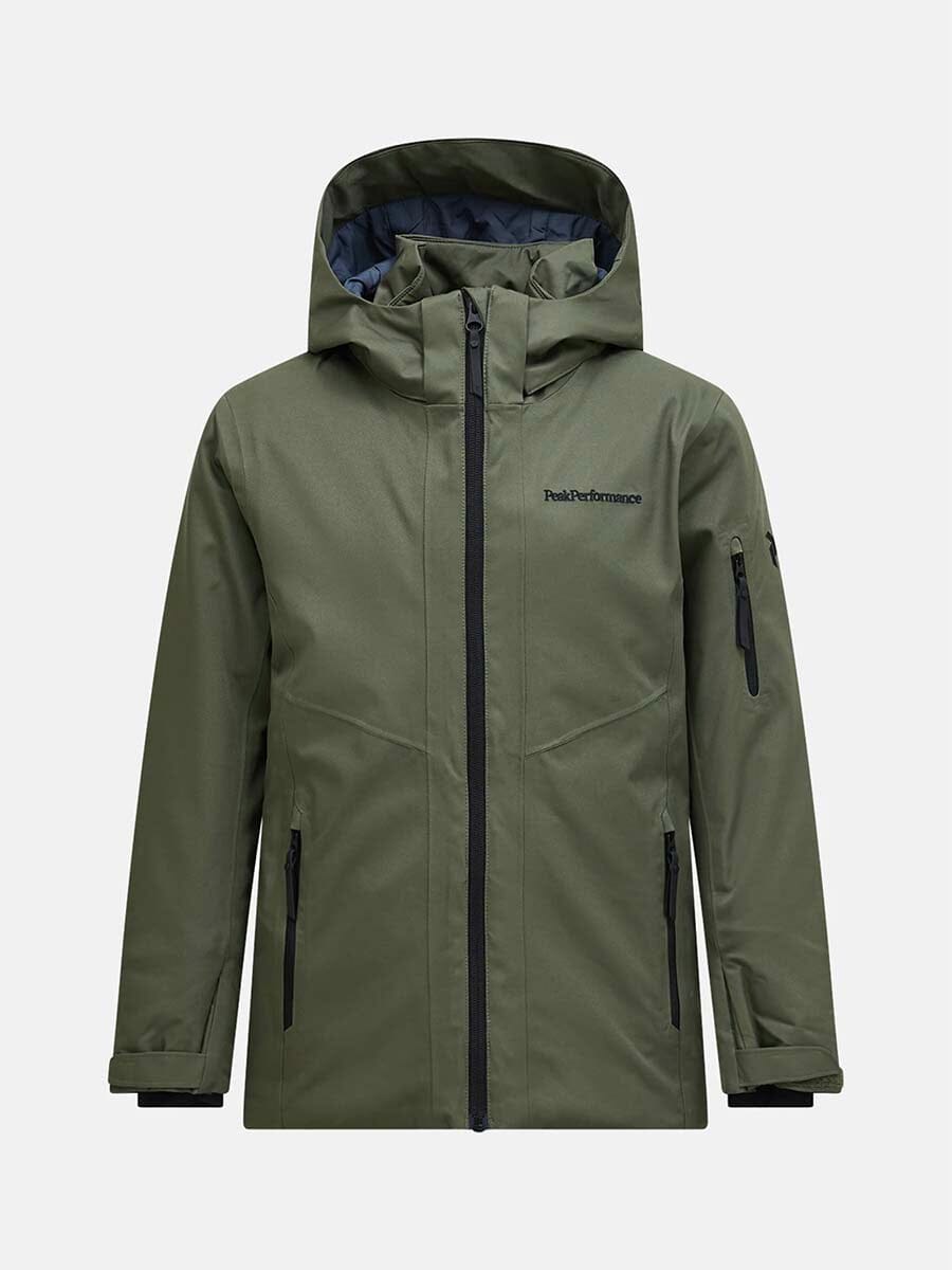 26 Peak Performance - Junior Maroon Insulated Jacket Unclassified Peak Performance Pine Needle 140 