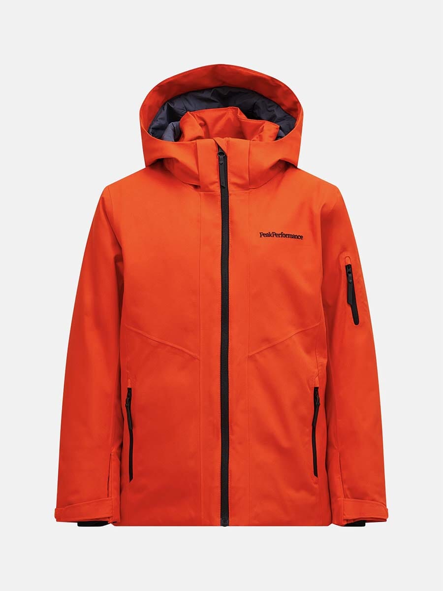 26 Peak Performance - Junior Maroon Insulated Jacket Unclassified Peak Performance Solar Burst 130 
