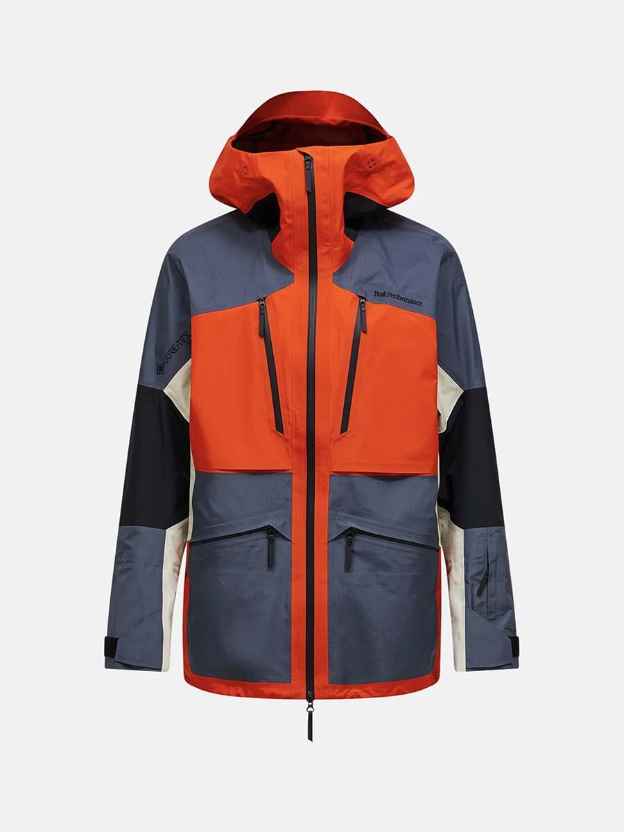 26 Peak Performance - Men's Vertical Gore-Tex Pro Jacket Unclassified Peak Performance Solar Burst/Mountain Mist L 