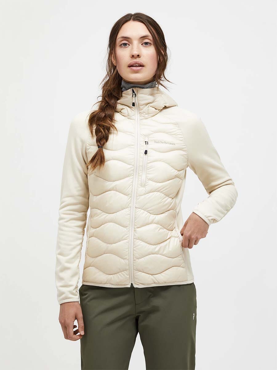 26 Peak Performance - Women's Helium Down Hybrid Hood Jacket Unclassified Peak Performance 