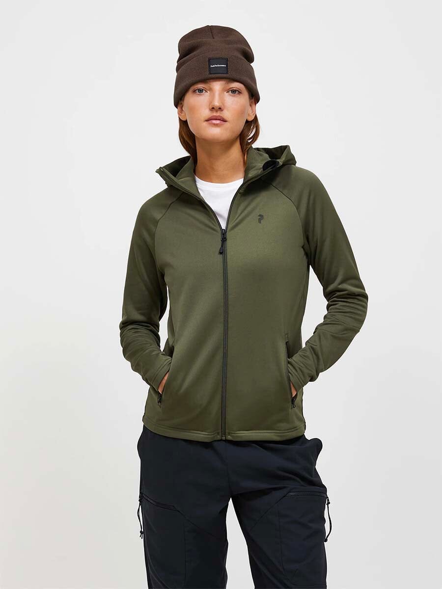 26 Peak Performance - Women's Rider Essentials Zip Hood Unclassified Peak Performance 