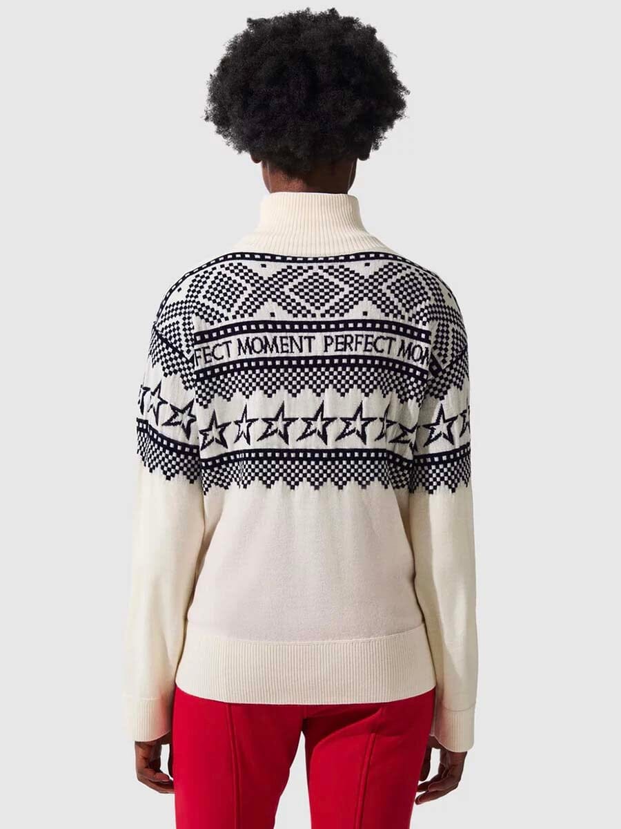 26 Perfect Moment - Women's Holiday Roll Neck Sweater Unclassified Perfect Moment 