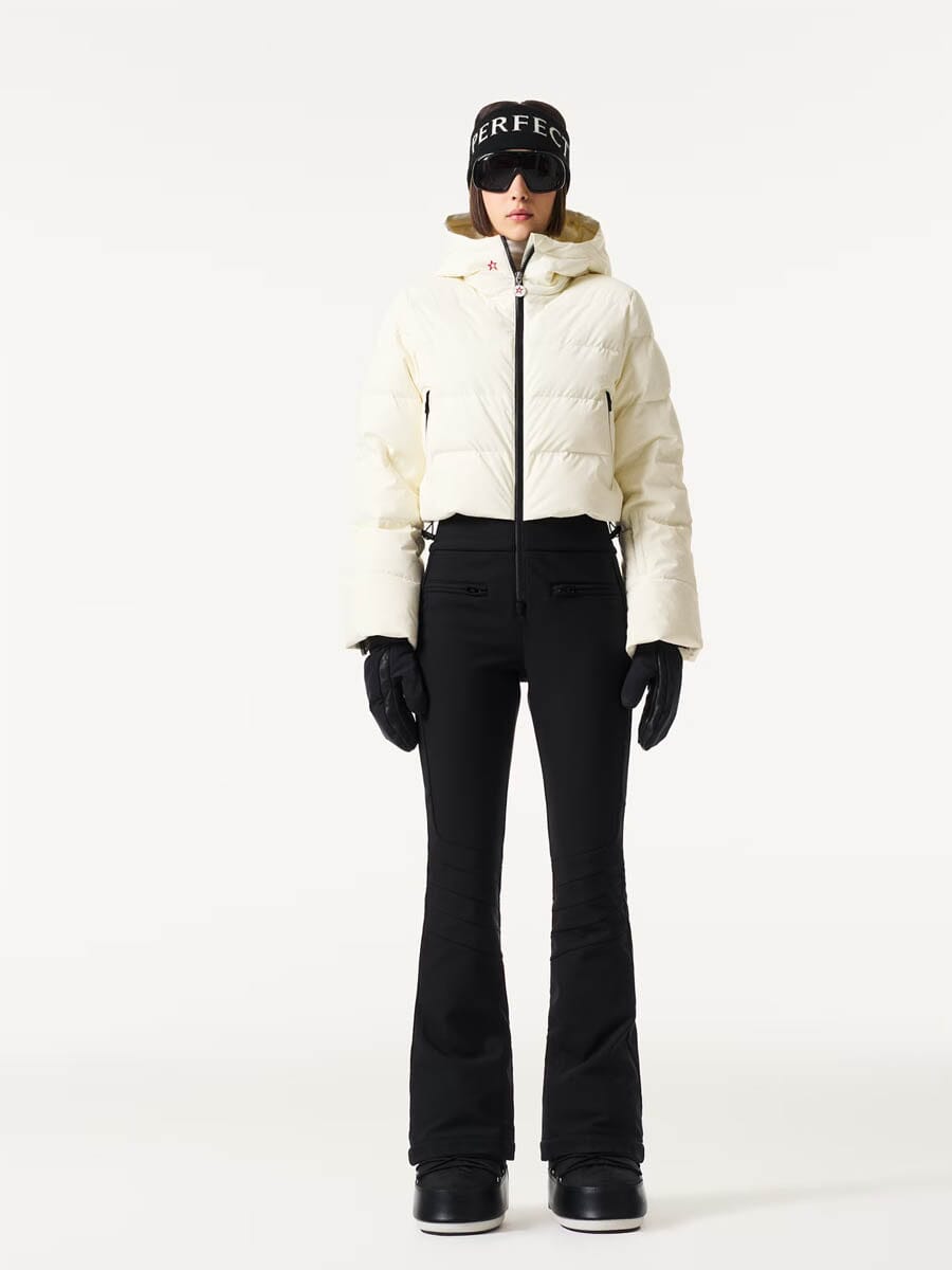 26 Perfect Moment - Women's Polar Flare Ski Suit Unclassified Perfect Moment Black/White XS 