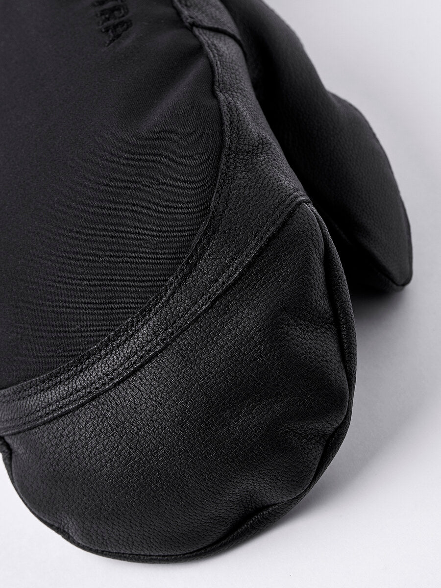Army Leather Extreme Mitt - Black/Black detail