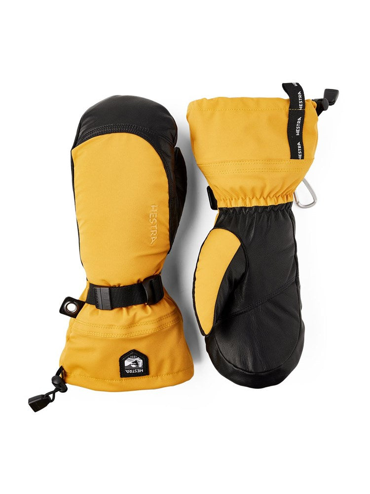 Army Leather Extreme Mitt - Mustard/Black