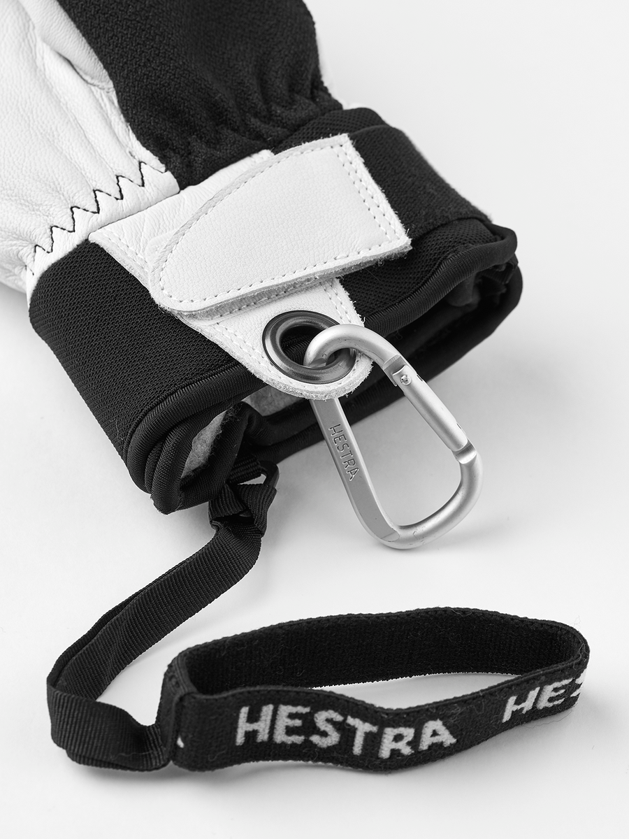 Army Leather Patrol Female Mitt - Black detail