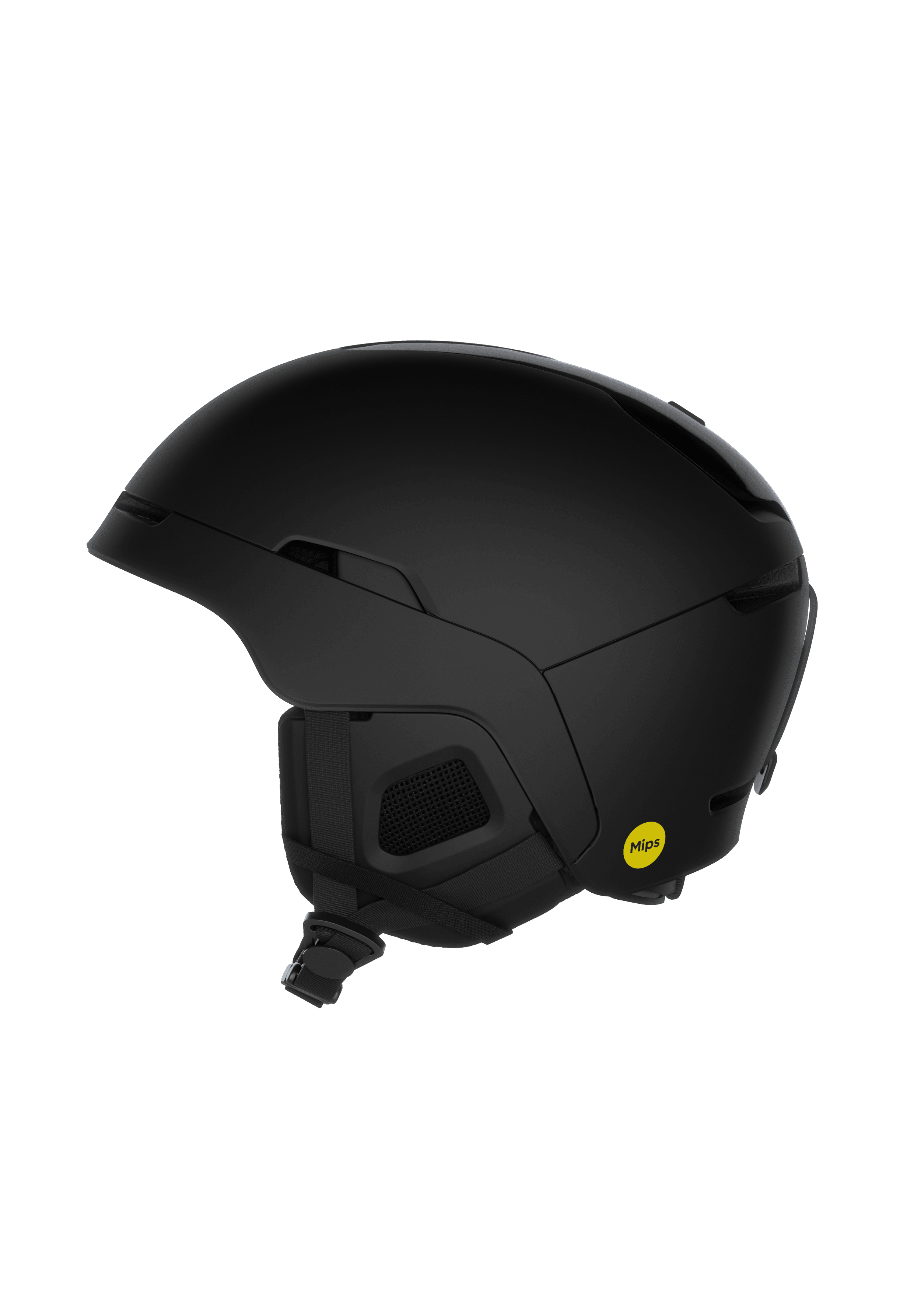 POC Obex MIPS — Uranium Black Matt — front view