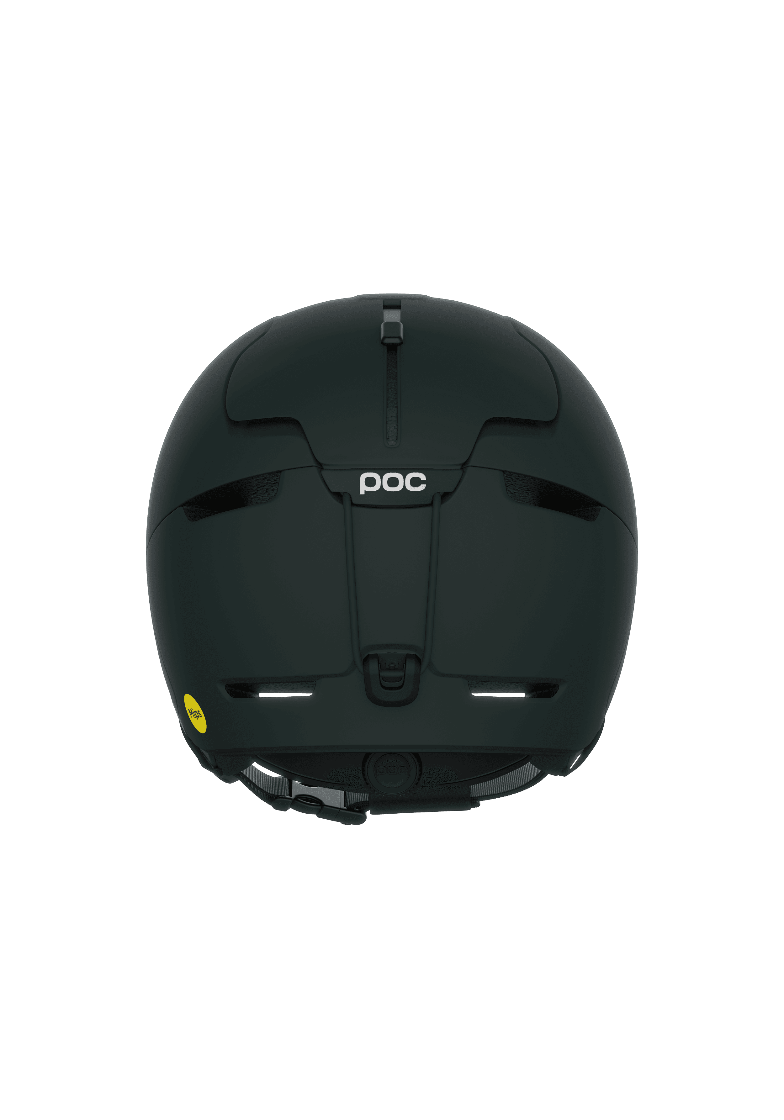 POC Obex MIPS — Pargasite Green Matt — detail view