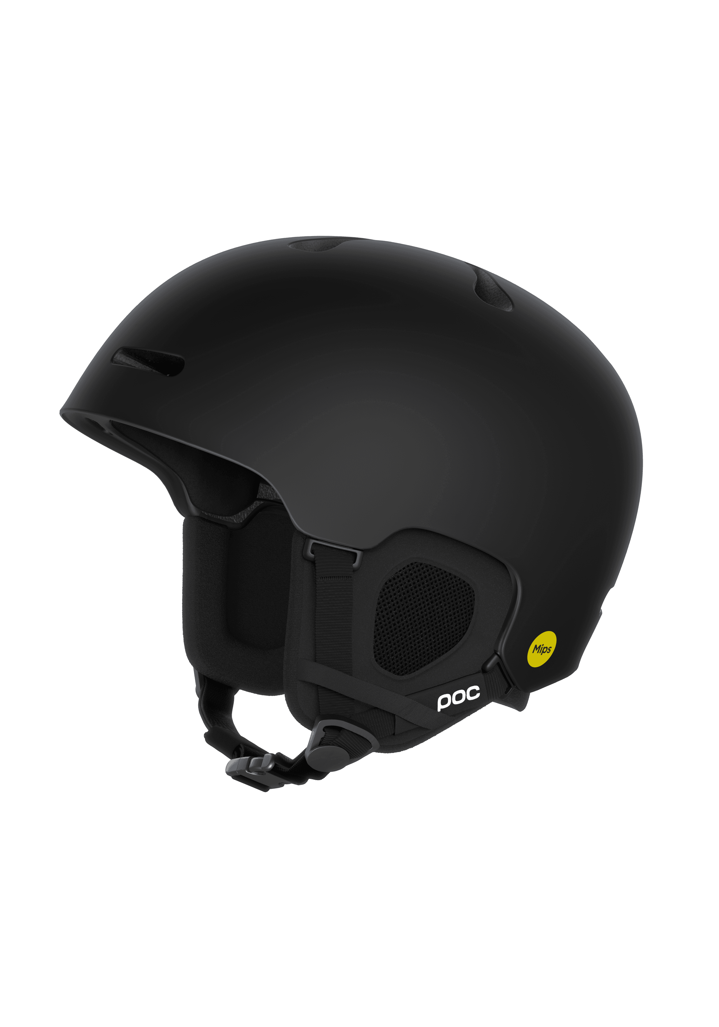 POC Fornix MIPS — Uranium Black Matt — front view
