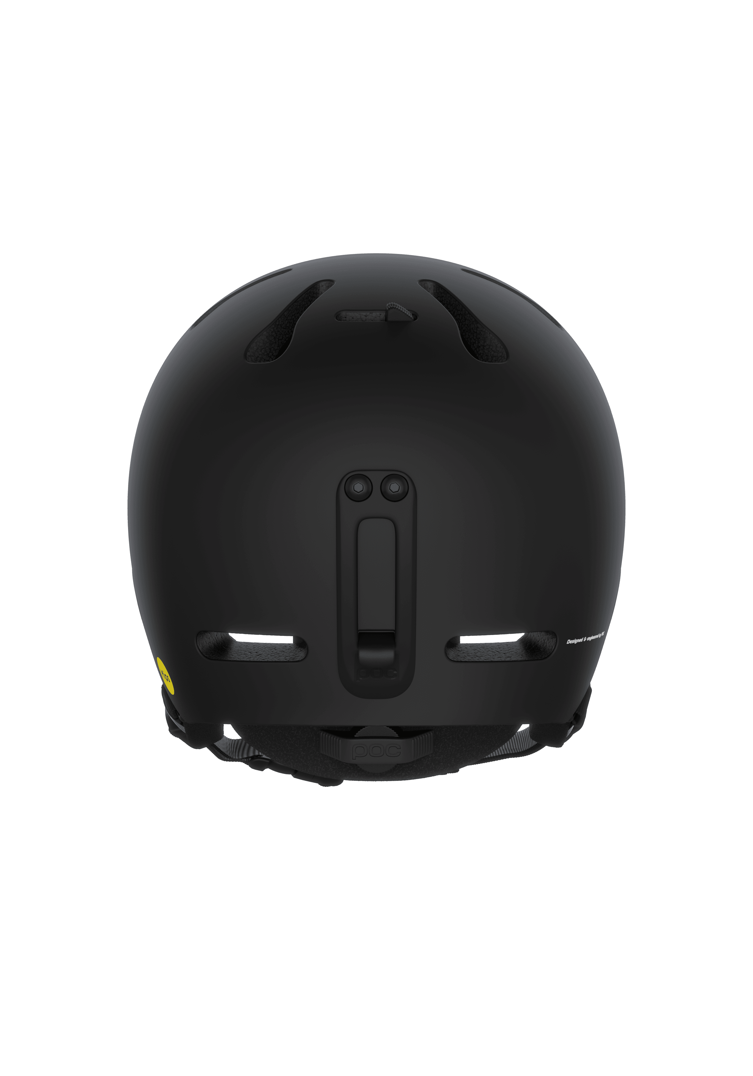 POC Fornix MIPS — Uranium Black Matt — detail view