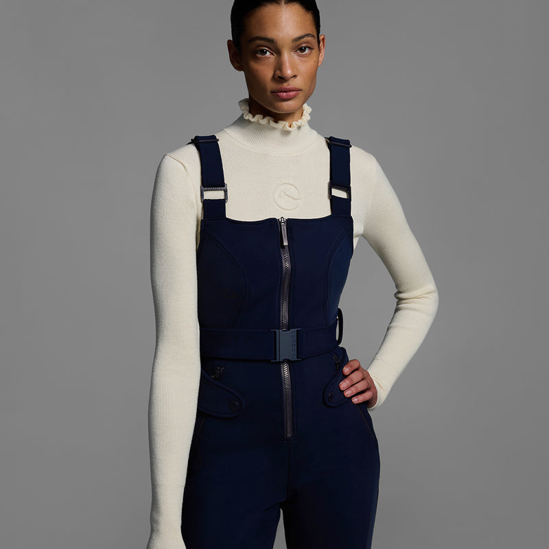 Fernie Bib Pants - Schoeller 4-way stretch fabric detail