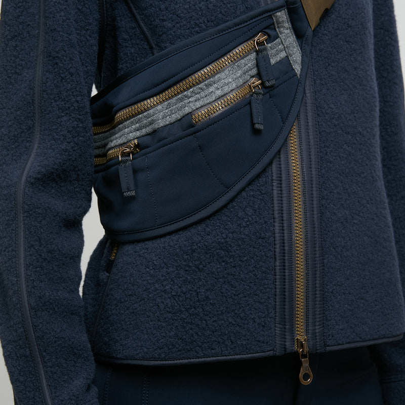 Schöller softshell beltbag detail