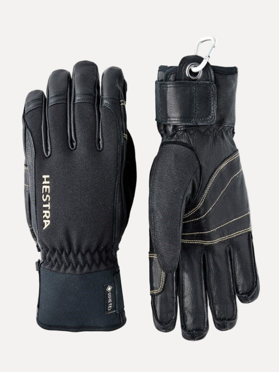 Army Leather Gore-Tex Short - 5 Finger Unclassified Hestra Black / Black 6 