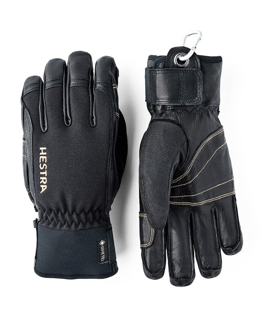 Army Leather Gore-Tex Short - 5 Finger Unclassified Hestra Black / Black 6 