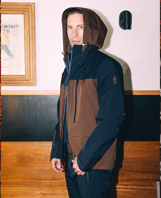 Men's Padded Wool Zip-Up Hoodie