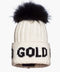 Goldbergh - Hodd Beanie Faux Pom Hats | Beanies Goldbergh White OS 