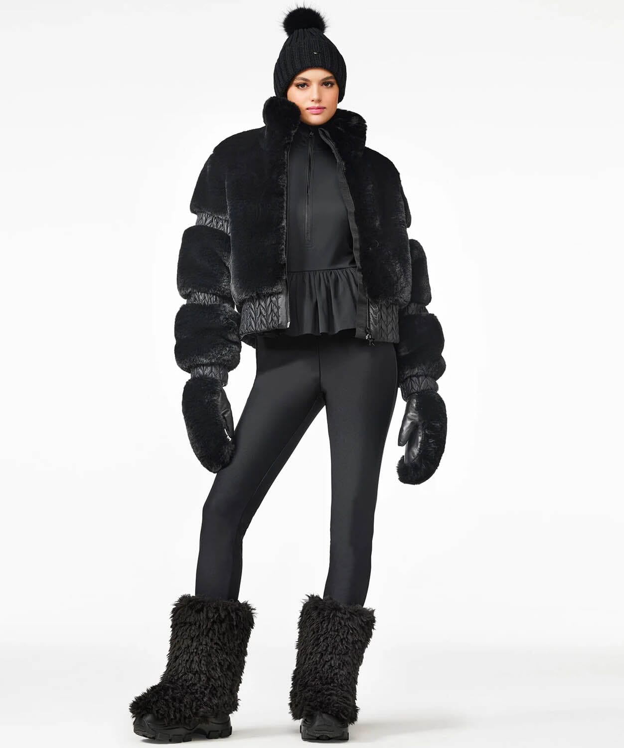 Goldbergh - Women's Furry Ski Jacket Ski Jackets Goldbergh 